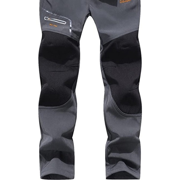 New Mens Heavy Insulated Snow Pants w/ Belt - Picture 2 of 2